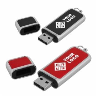 Pendrive skórzany, czarny USB 3.0